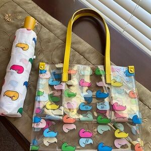 Dooney & Bourke Handbag, Db Sport Duck Multi Duck Medium Shopper and Umbrella